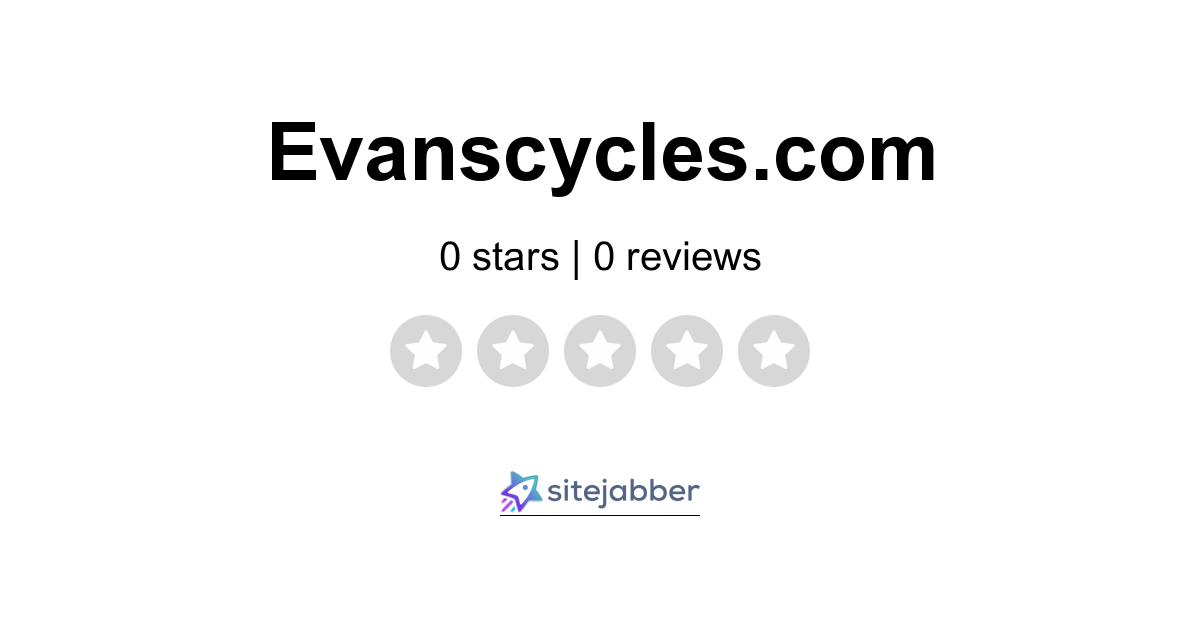 evans cycles reviews