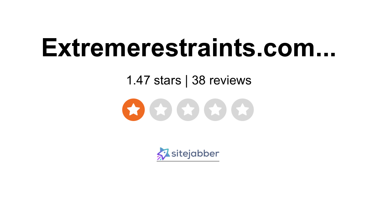 Extreme Restraints Reviews 38 Reviews of Extremerestraints