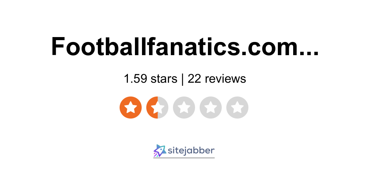 Football Fanatics Reviews - 20 Reviews of Footballfanatics.com