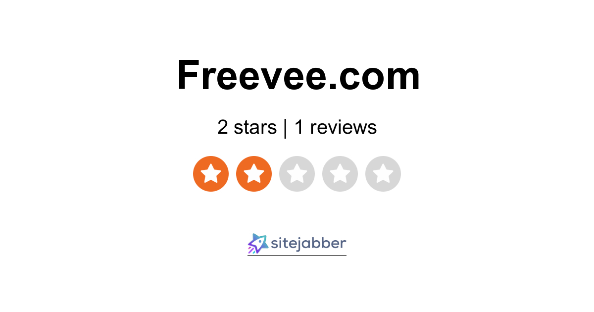 Freevee Reviews 2 Reviews of Sitejabber