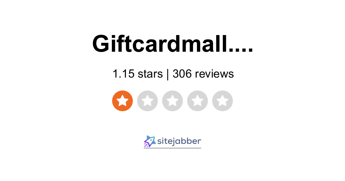 Giftcardmall Reviews 219 Reviews Of Giftcardmall Com Sitejabber - roblox 100 dollar gift card not used 2018