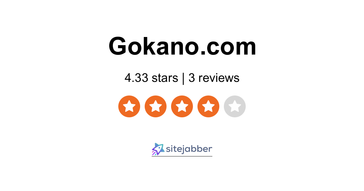 Gokano Reviews - 3 Reviews of Gokano.com | Sitejabber