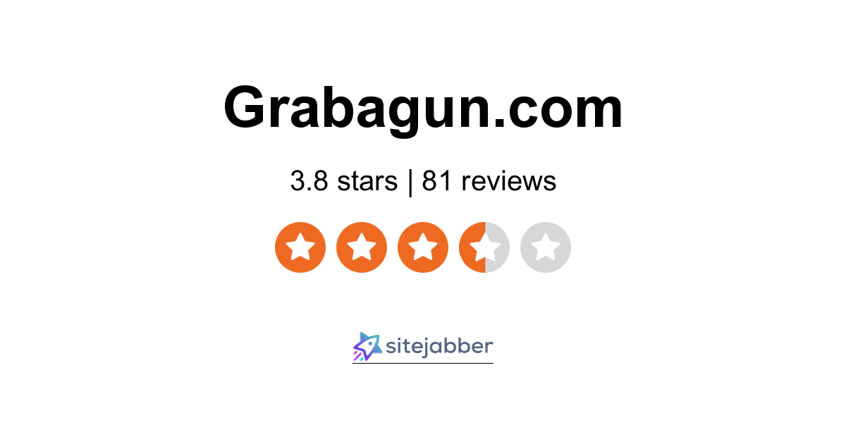 GrabAGun Reviews 81 Reviews of Sitejabber