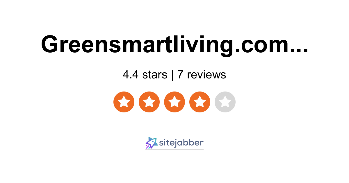 Green Smart Living Reviews 7 Reviews of Greensmartliving