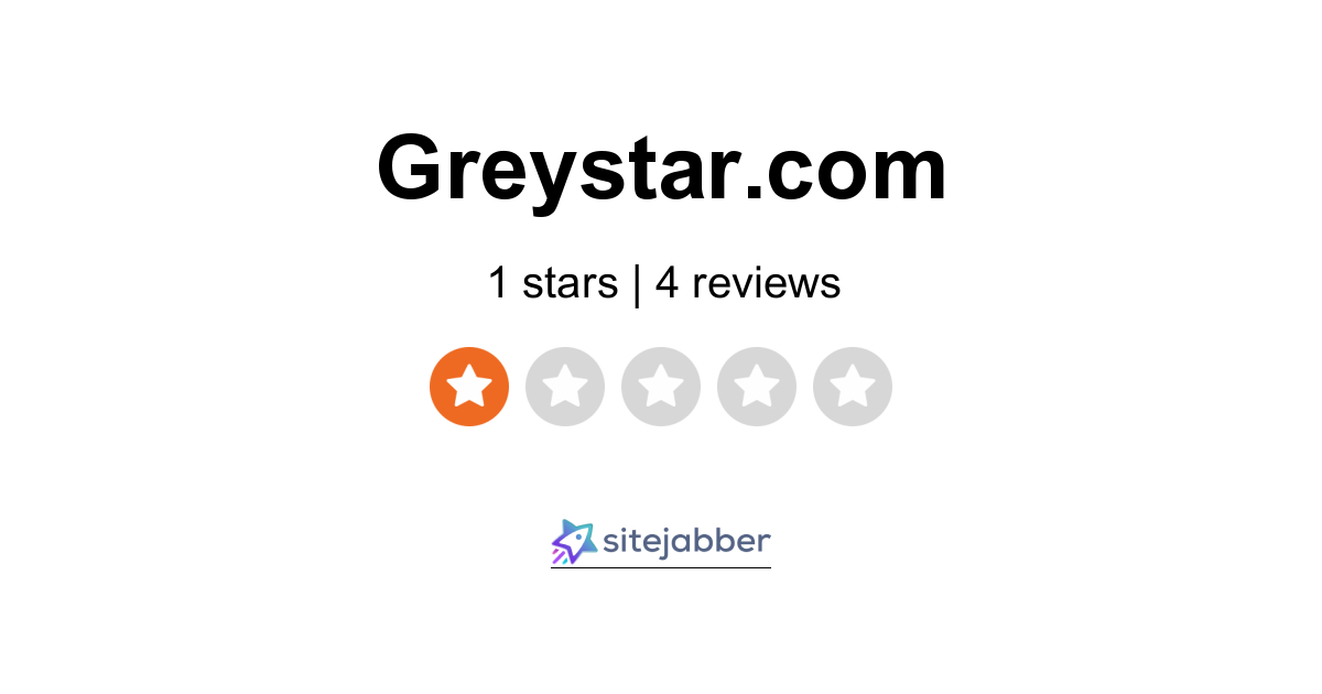 GREYSTAR Reviews 3 Reviews of Sitejabber