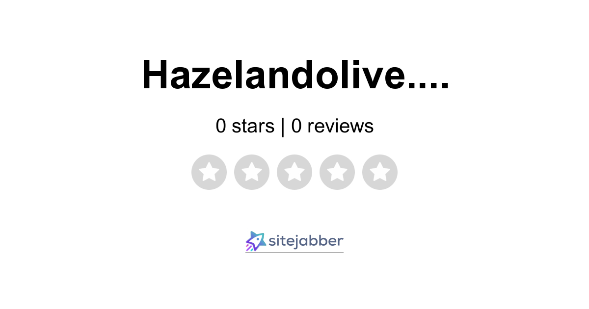 Hazel and Olive Reviews Read Customer Reviews of Hazel and Olive