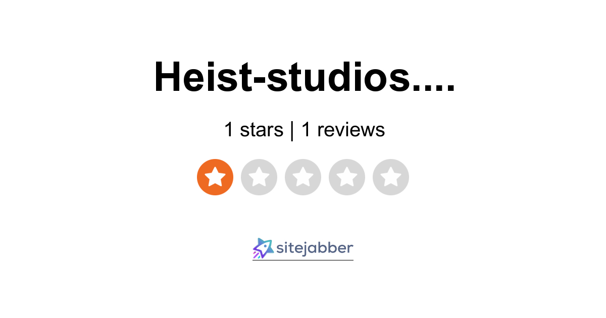 Heist shop studios review