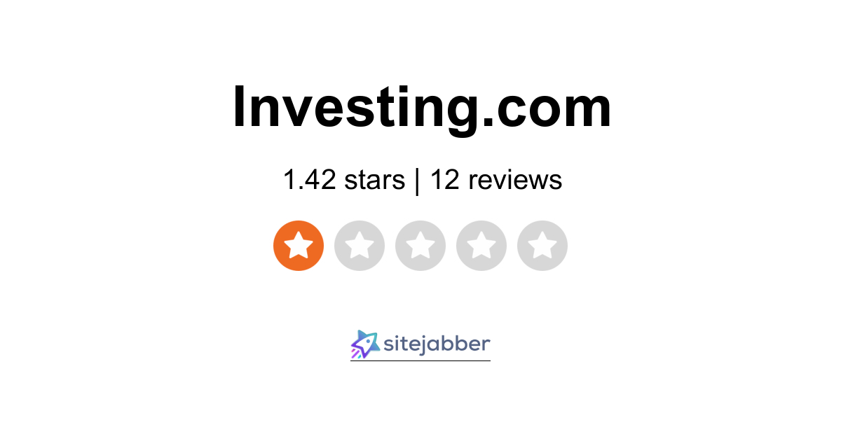 Investing.com Reviews - 10 Reviews of Investing.com | Sitejabber