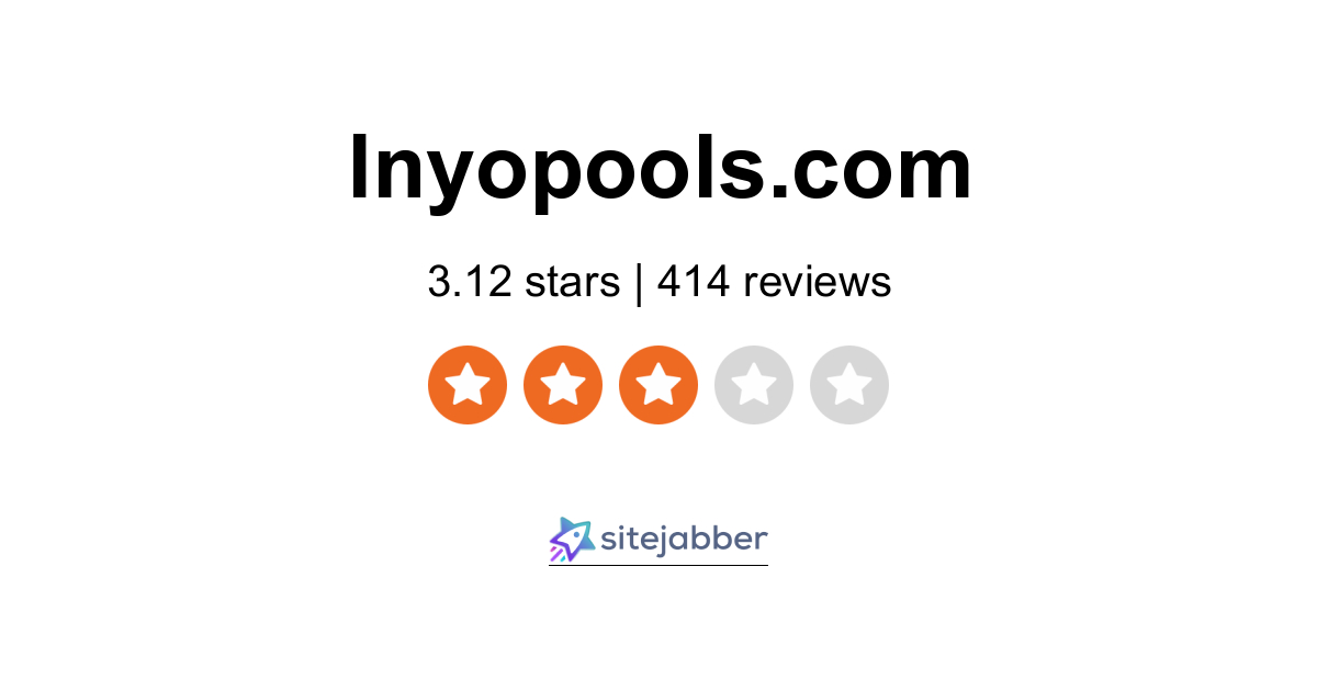 INYOPools.com Reviews - 413 Reviews Of Inyopools.com | Sitejabber