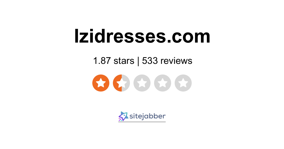 IziDresses Reviews 533 Reviews of Izidresses Sitejabber