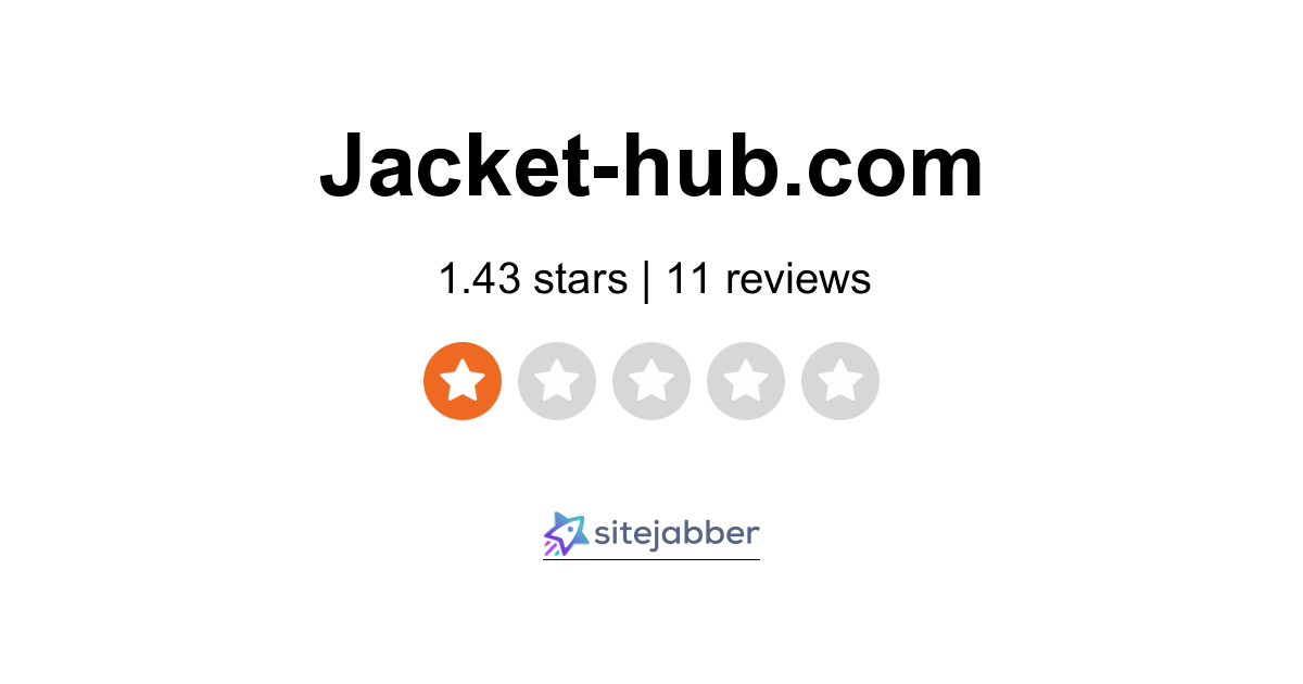 Jacket Hub Reviews - 11 Reviews of Jacket-hub.com | Sitejabber