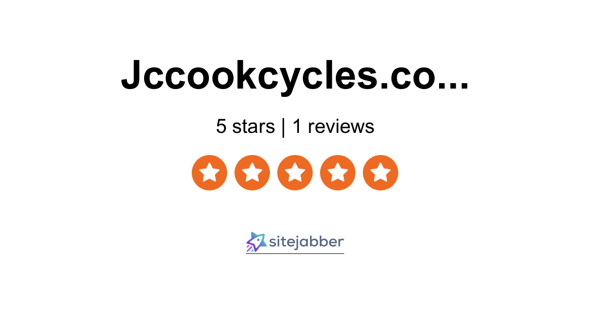 Jc cook best sale cycles grimsby