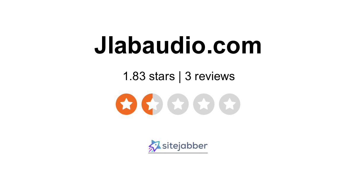 JLAB Audio Reviews - 3 Reviews of Jlabaudio.com | Sitejabber