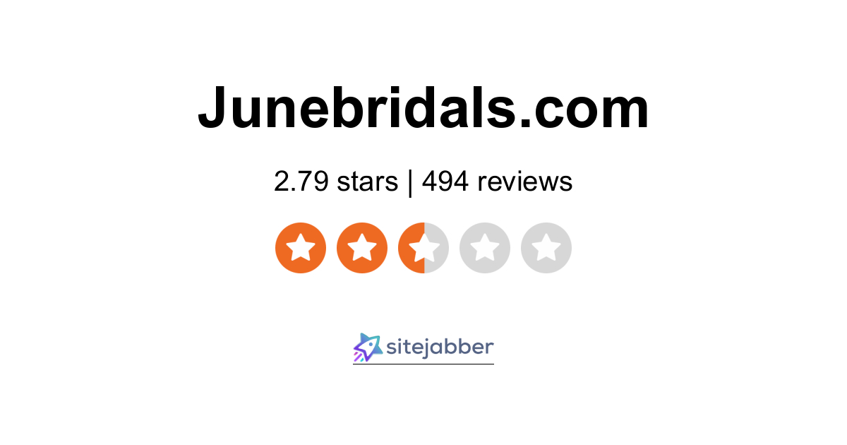 junebridals reviews