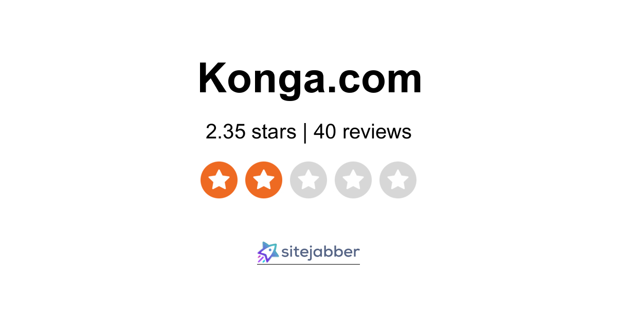 Konga Reviews 40 Reviews of Konga Sitejabber