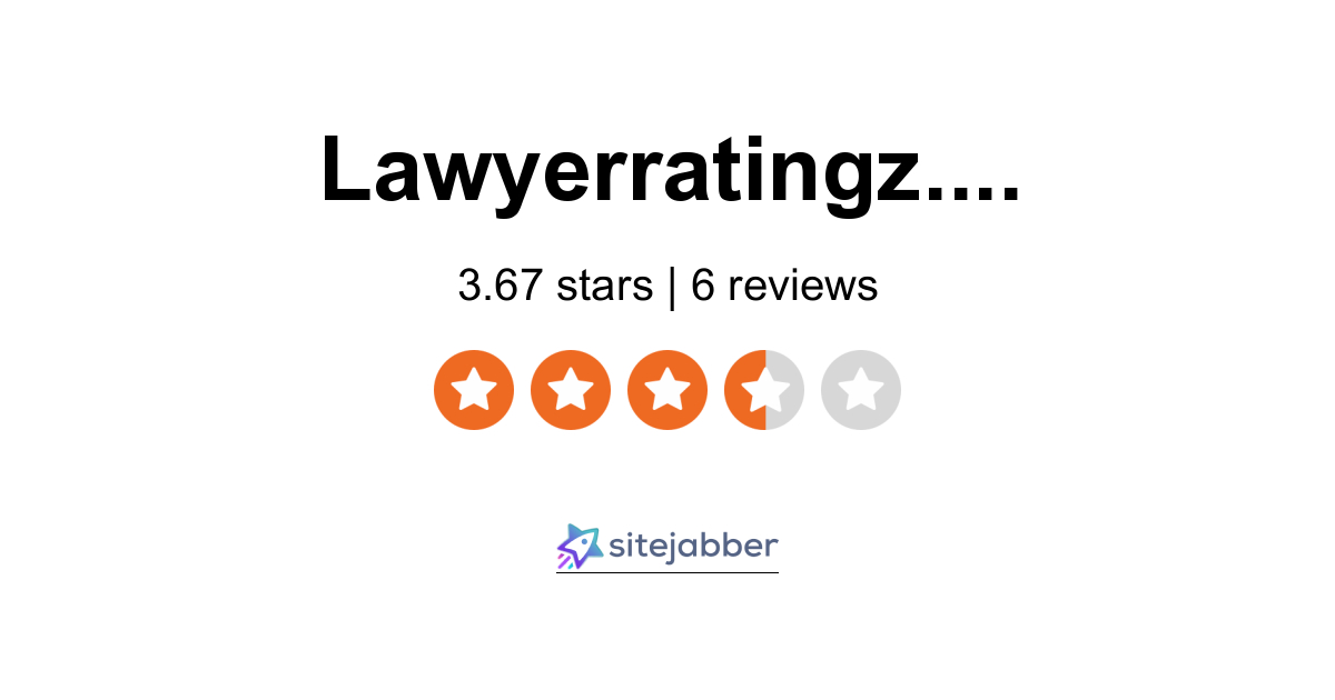 Lawyerratingz Reviews - 6 Reviews of Lawyerratingz.com | Sitejabber