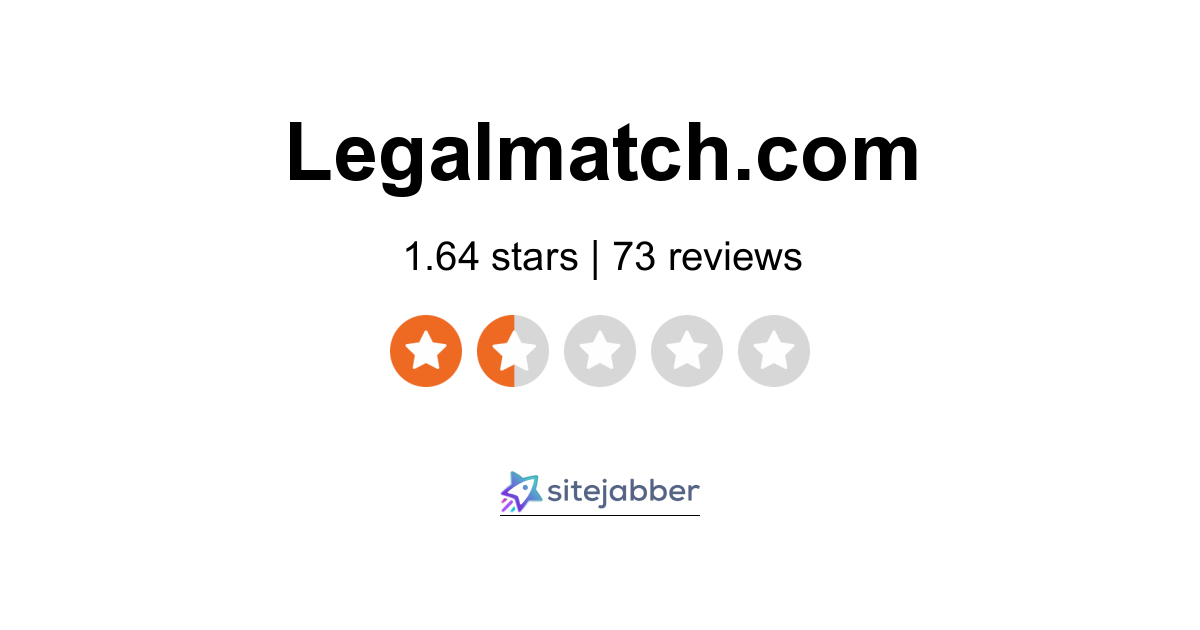 LegalMatch Reviews - 72 Reviews Of Legalmatch.com | Sitejabber