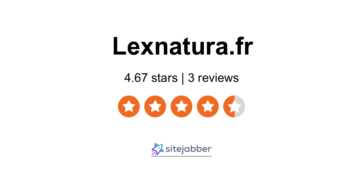 Lex Natura Reviews - 3 Reviews of  | Sitejabber