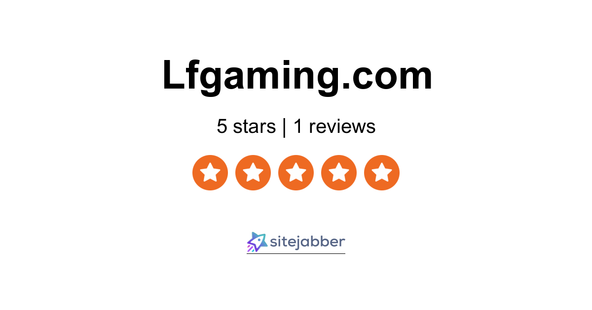 Lfgaming best sale