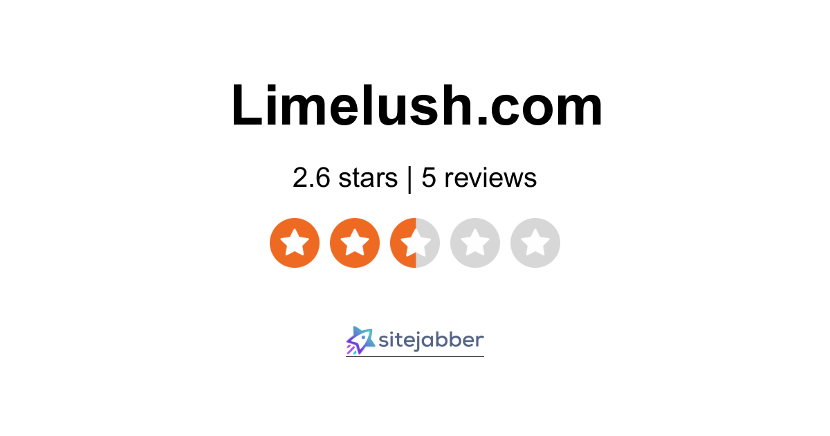 Lime Lush Reviews 5 Reviews of Limelush Sitejabber