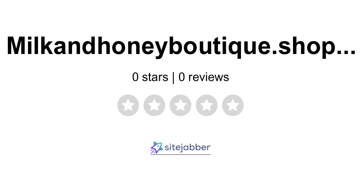 Milk and Honey Boutique Reviews Read Customer Reviews of Milk