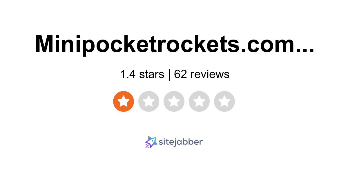 Mini Pocket Rockets Reviews  Read Customer Service Reviews of