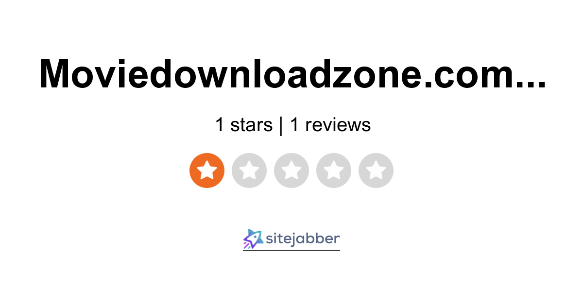 Moviedownloadzone Reviews - 1 Review of Moviedownloadzone.com | Sitejabber