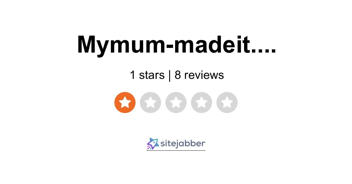 MY MUM MADE IT Pty Ltd Reviews - 5 Reviews of Mymum-madeit.com