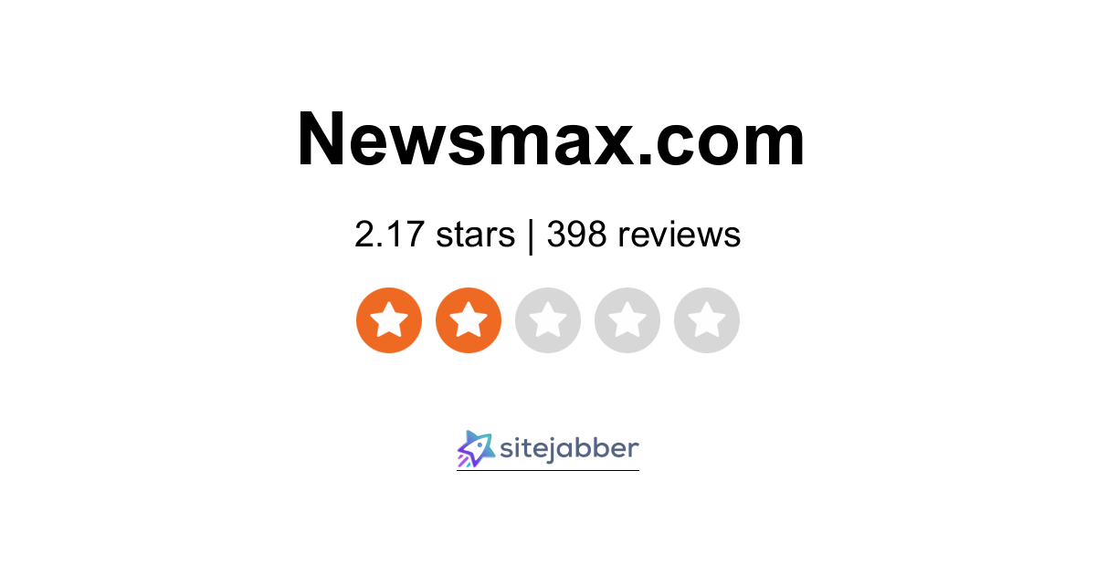 NewsMax Reviews 388 Reviews of Sitejabber