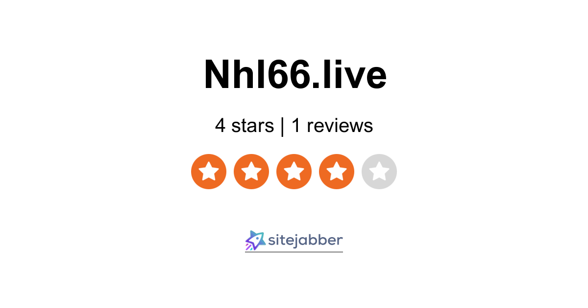 Nhl66.live Reviews - 1 Review of Nhl66.live