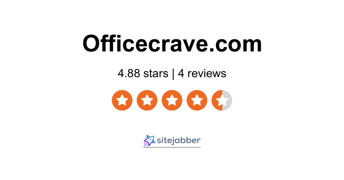 OfficeCrave Reviews - 4 Reviews of  | Sitejabber