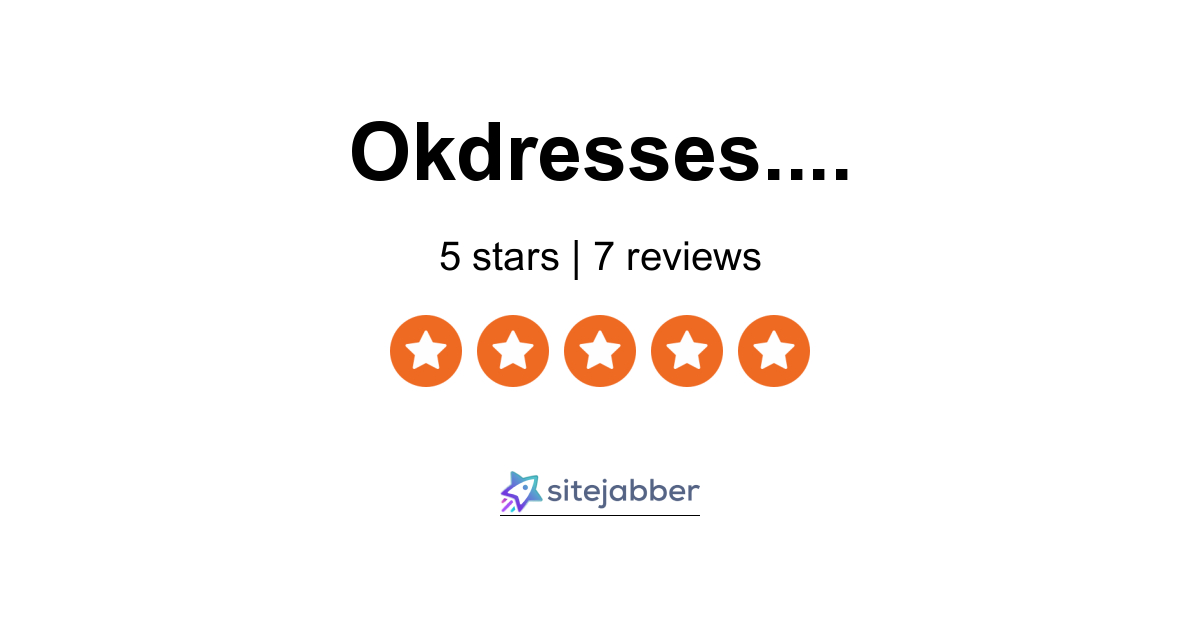 Ok sale dresses reviews