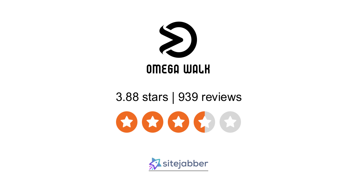 Omega Walk Reviews 939 Reviews of Omegawalk Sitejabber