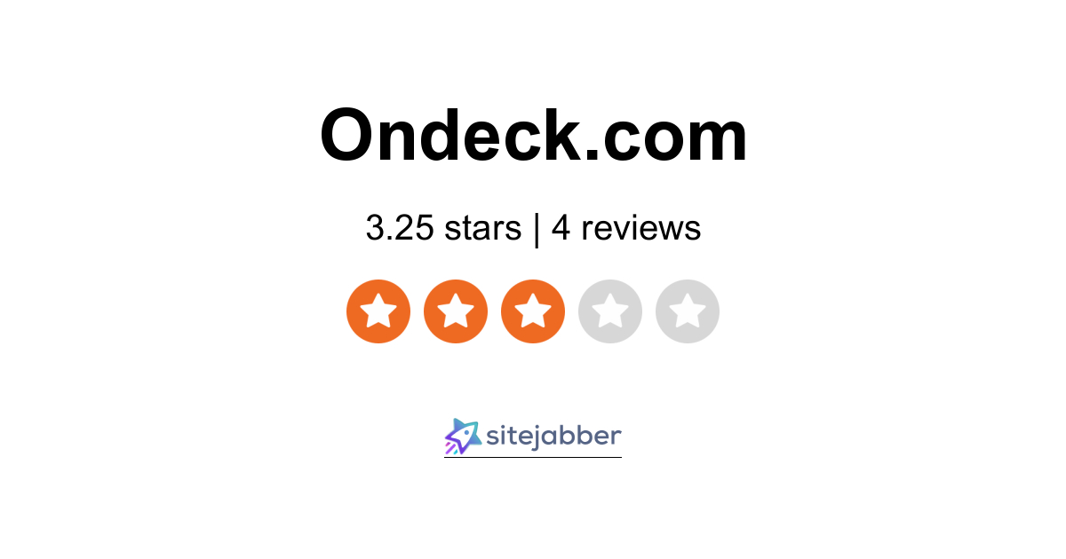 OnDeck Reviews - 3 Reviews of Ondeck.com | Sitejabber