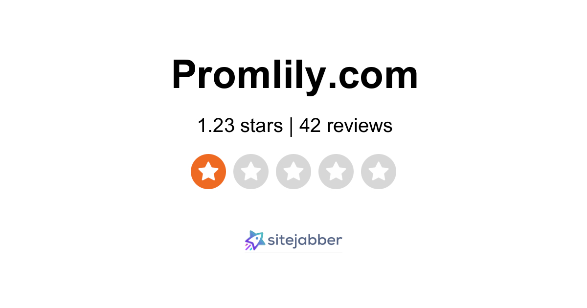 Promlily Online Reviews 25 Reviews of Sitejabber