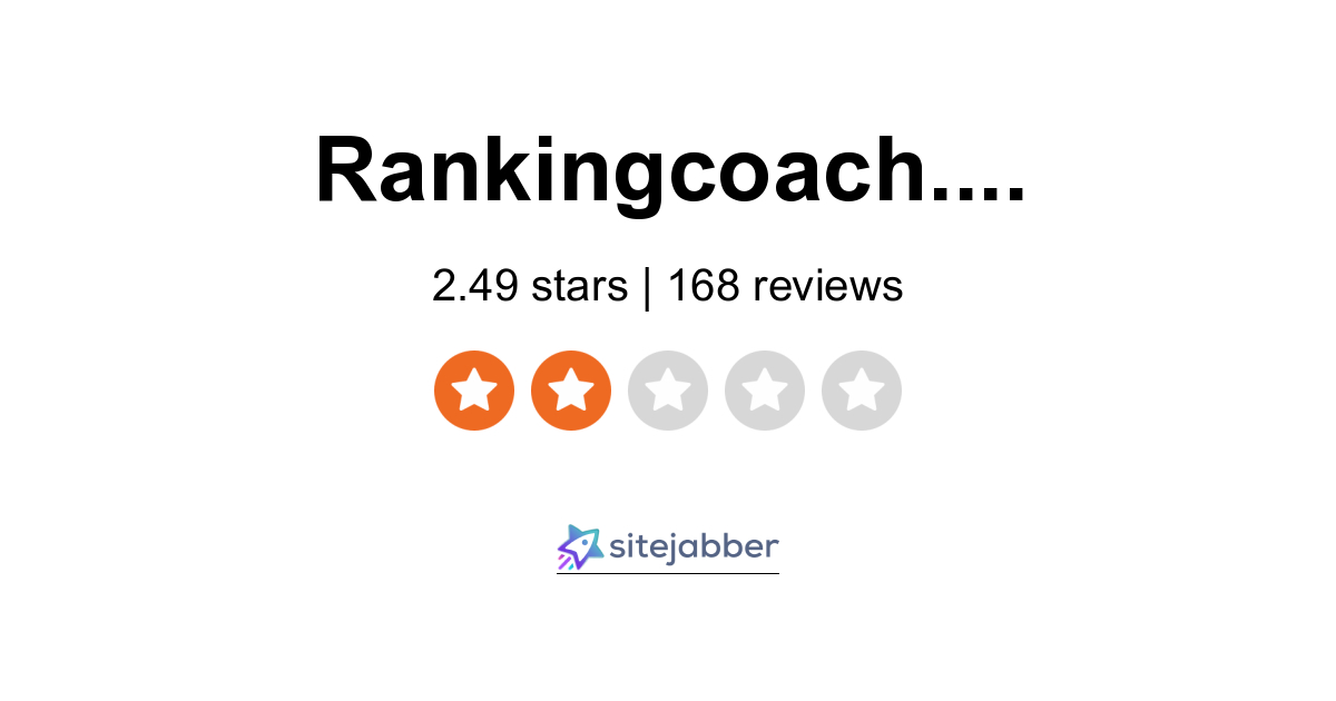 RankingCoach Reviews - 167 Reviews of  | Sitejabber