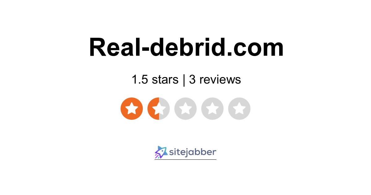 Real Debrid Reviews 5 Reviews of Sitejabber