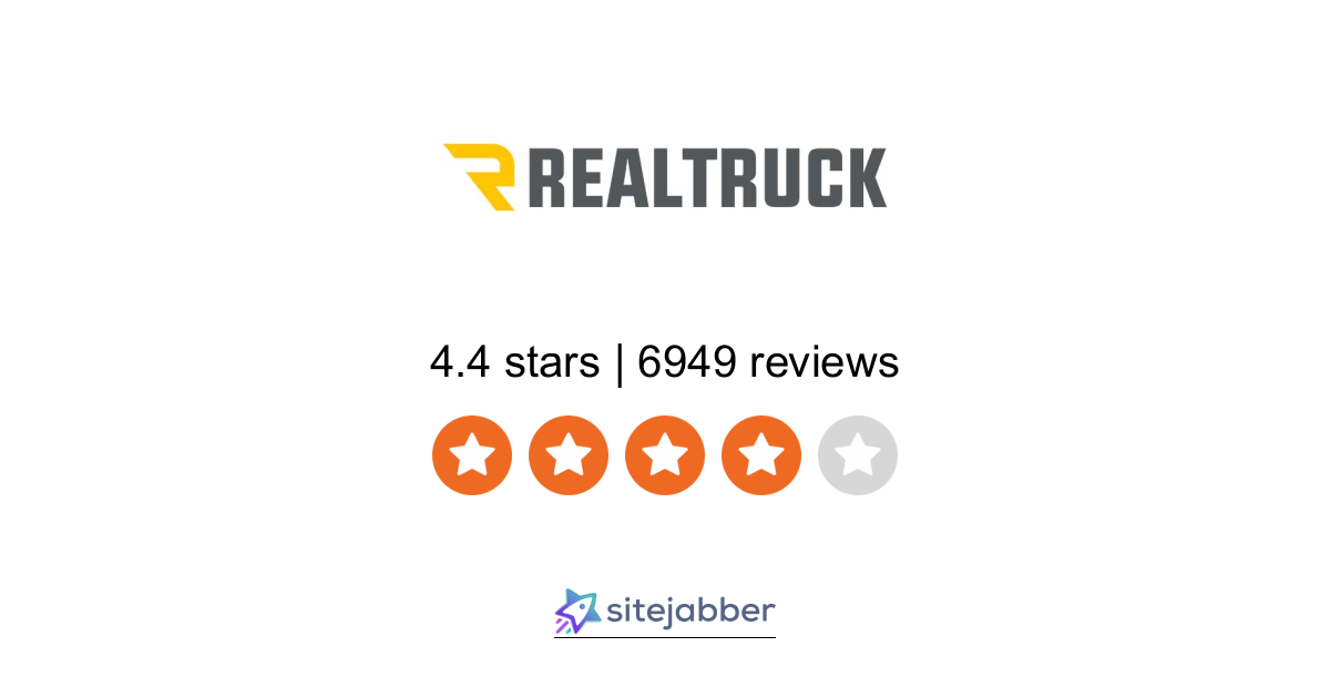 Realtruck Reviews 160 Reviews Of Realtruck Com Sitejabber