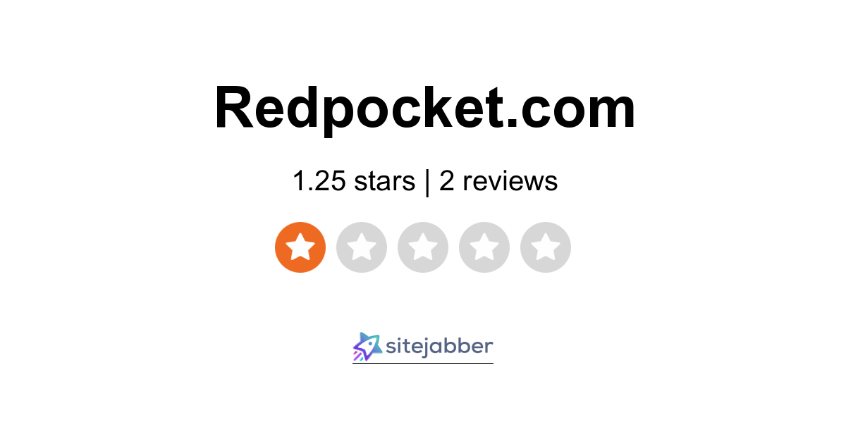 Red Pocket Mobile Reviews 2 Reviews of Sitejabber