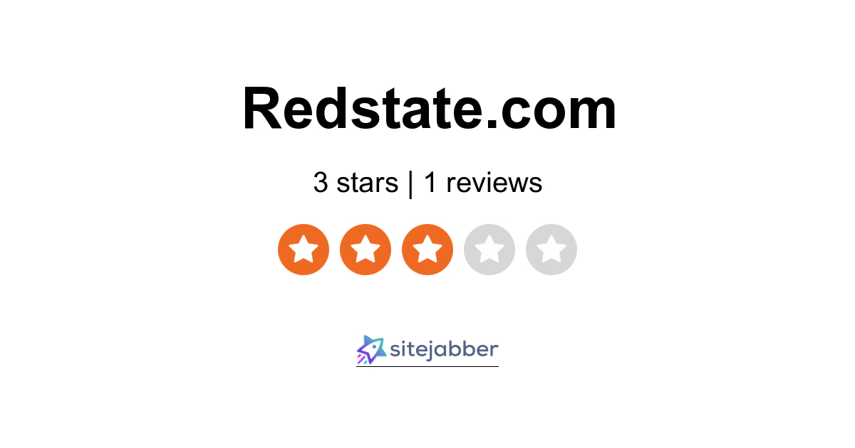 Redstate Reviews 1 Review of Sitejabber