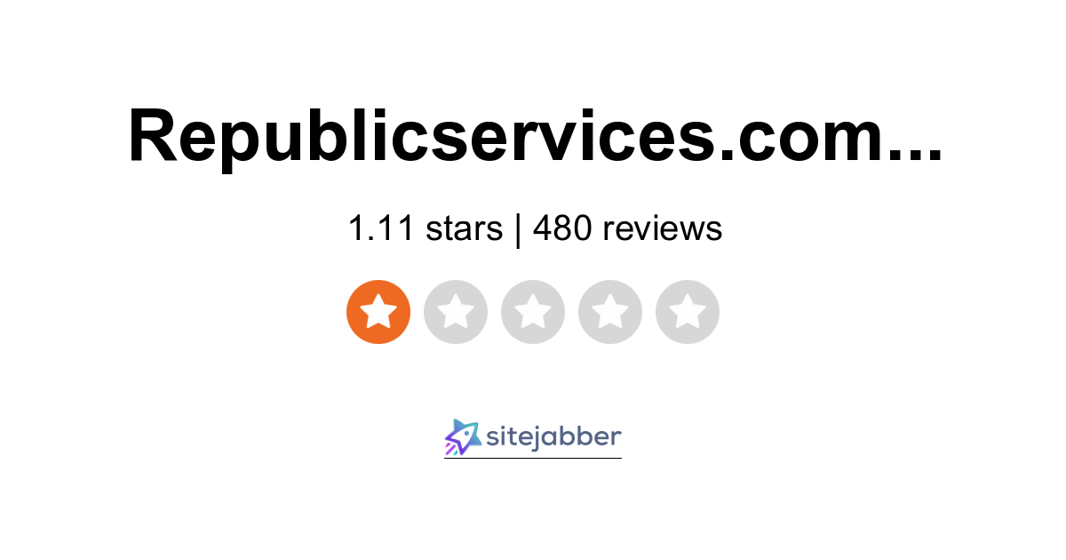 Republic Services Reviews 480 Reviews of Republicservices