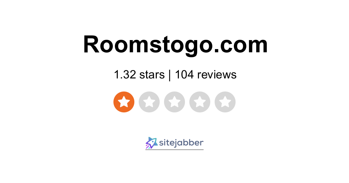 Rooms To Go Reviews - 95 Reviews of Roomstogo.com