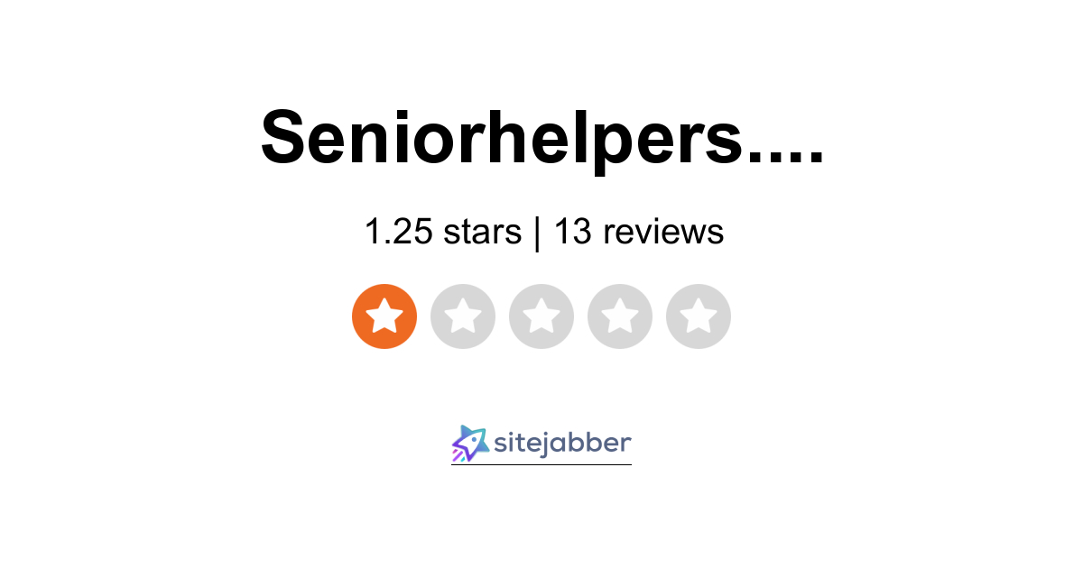 Senior Helpers Reviews - 13 Reviews of Seniorhelpers.com