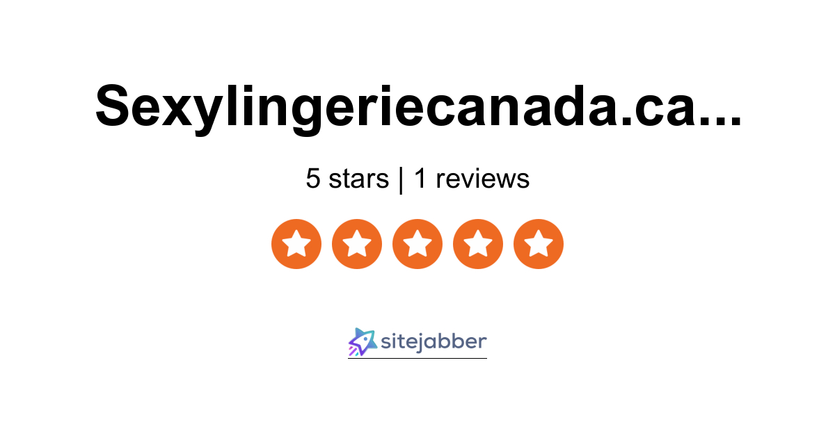 Sexylingeriecanada.ca Reviews - 1 Review of Sexylingeriecanada.ca