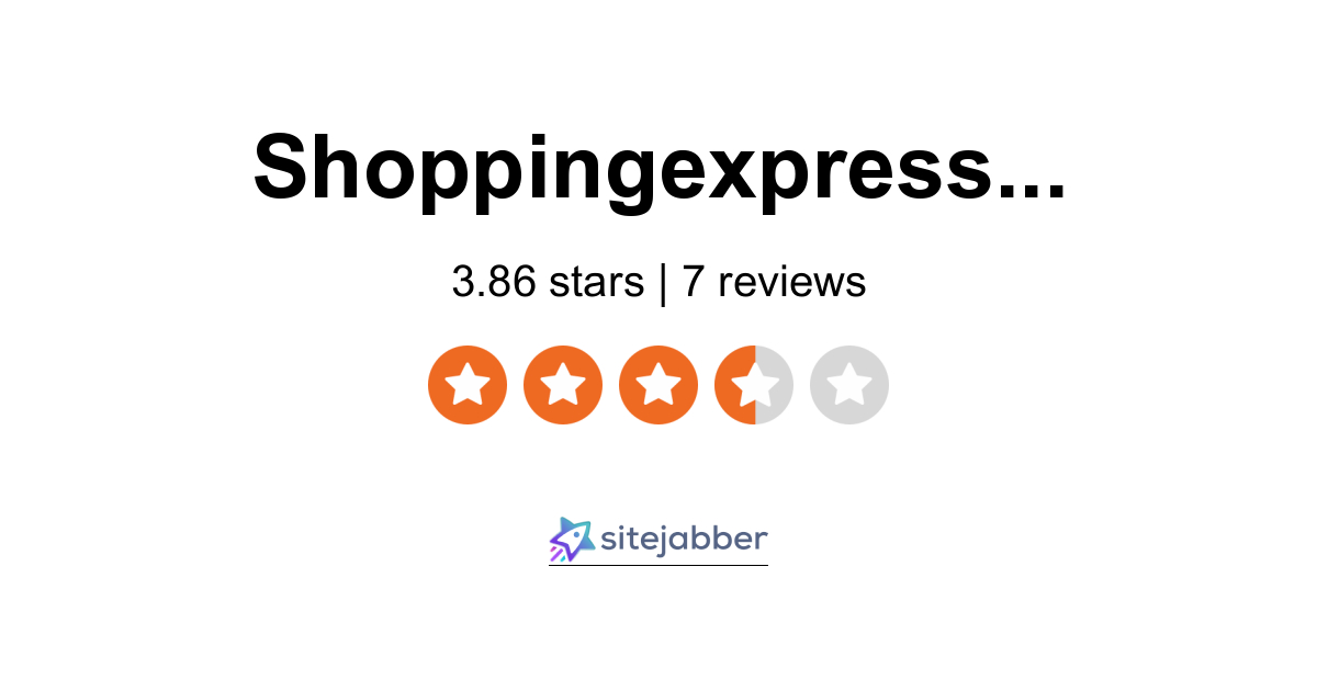 ShoppingExpress Reviews - 7 Reviews of  | Sitejabber