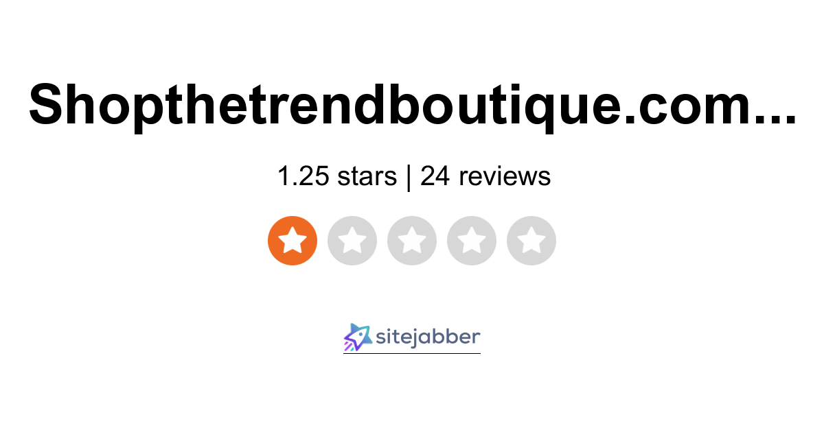 The Trend Boutique Reviews 24 Reviews of Shopthetrendboutique