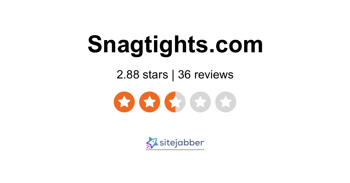Snag Tights Reviews - 36 Reviews of Snagtights.com