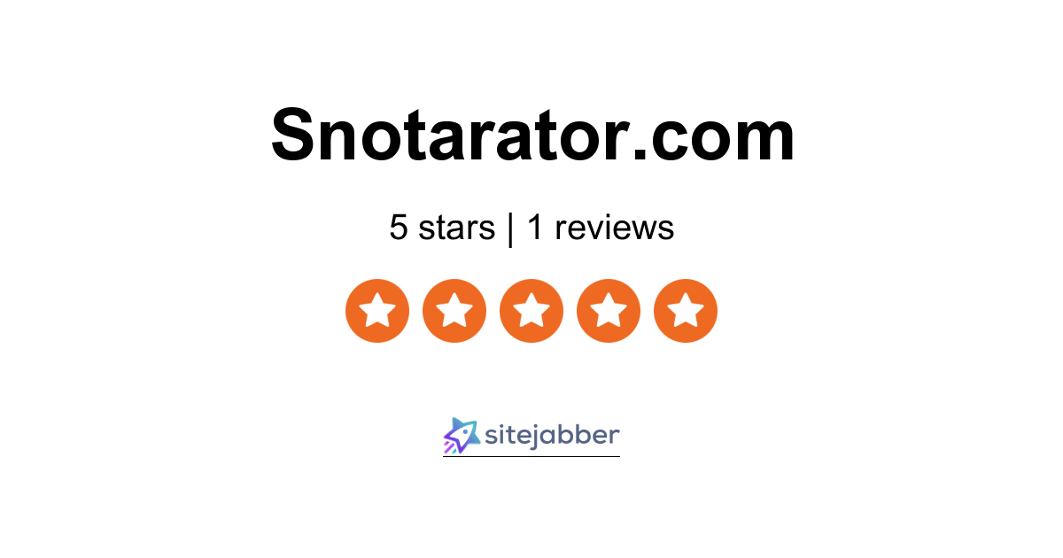 snotarator