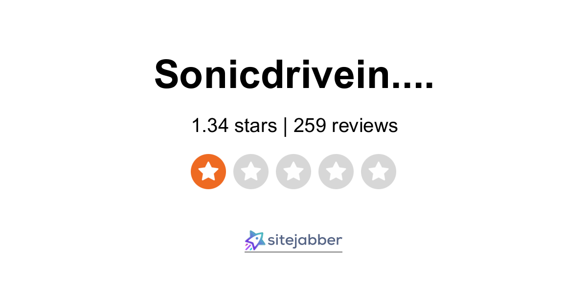 SONIC DRIVE-IN, Warwick - Menu, Prices & Restaurant Reviews