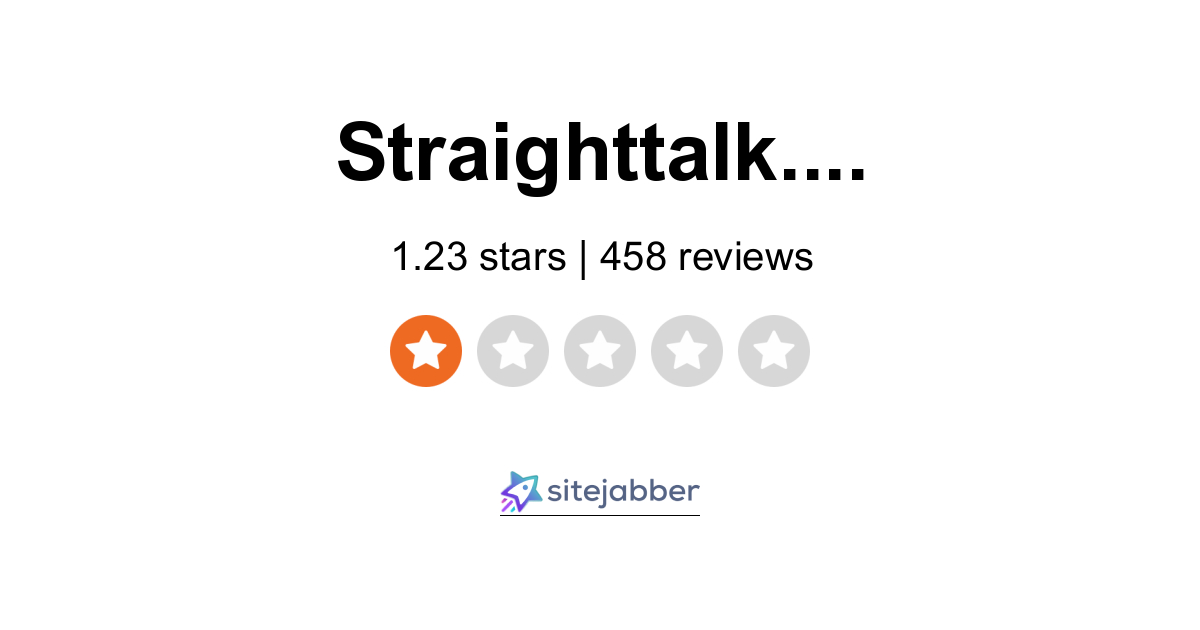 Straight Talk Wireless Reviews 443 Reviews of